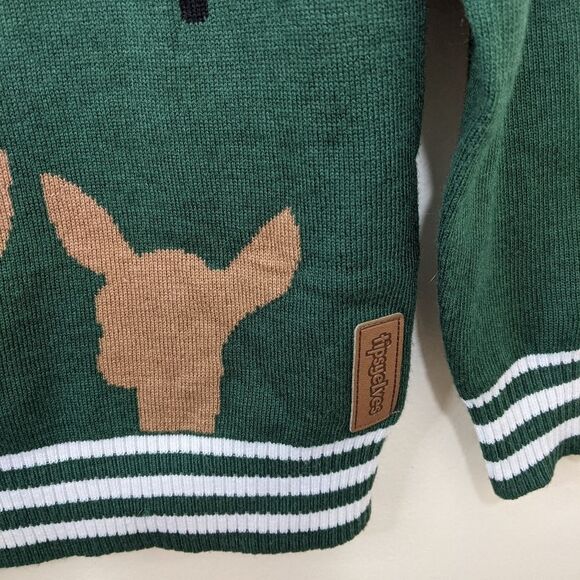 Tipsy Elves Ugly Christmas Crew Neck Holiday Knit Sweater Santa Reindeer Small - Picture 6 of 8